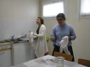 Après le repas : la vaisselle !