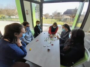 Sr Anne-Laetitia nous a proposé un jeu